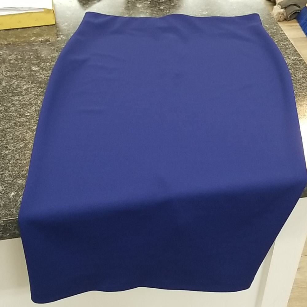 Blue skirt